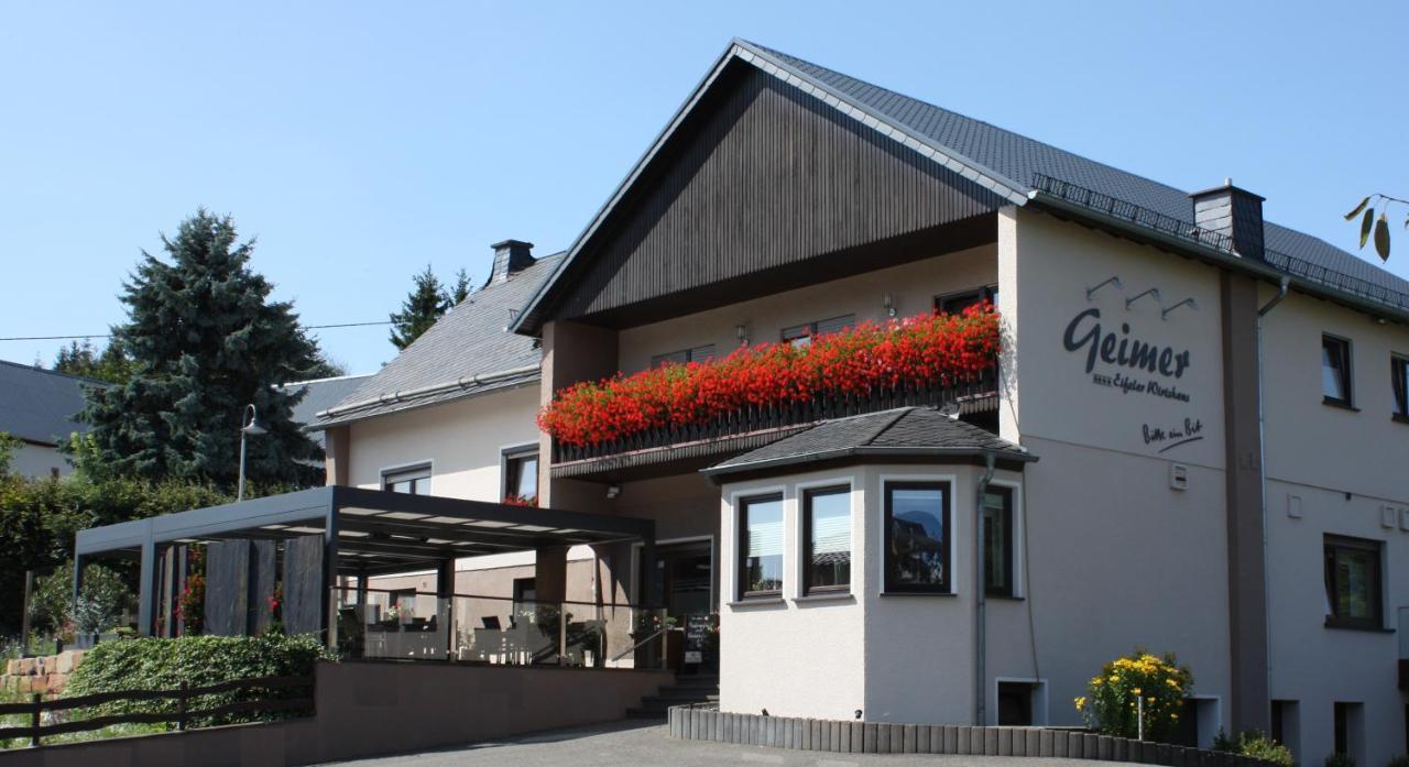 Gasthaus Pension Geimer Plutscheid Luaran gambar